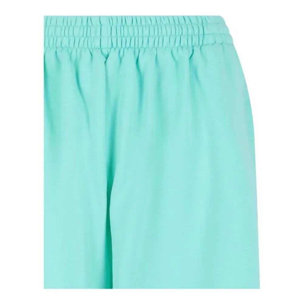 Balenciaga Logo Embroidered Sweat Shorts Green Womens - Picture 3 of 3